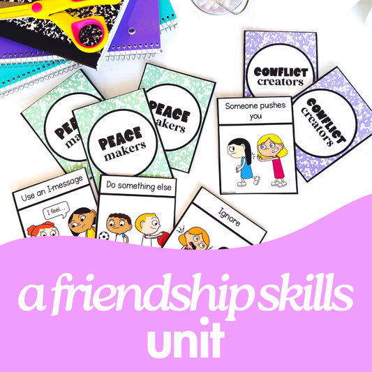 Friendship Skills Lessons and Activities for the Primary Classroom