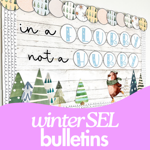 SEL Winter Bulletin Board Ideas for the Elementary Classroom and Counseling Offices