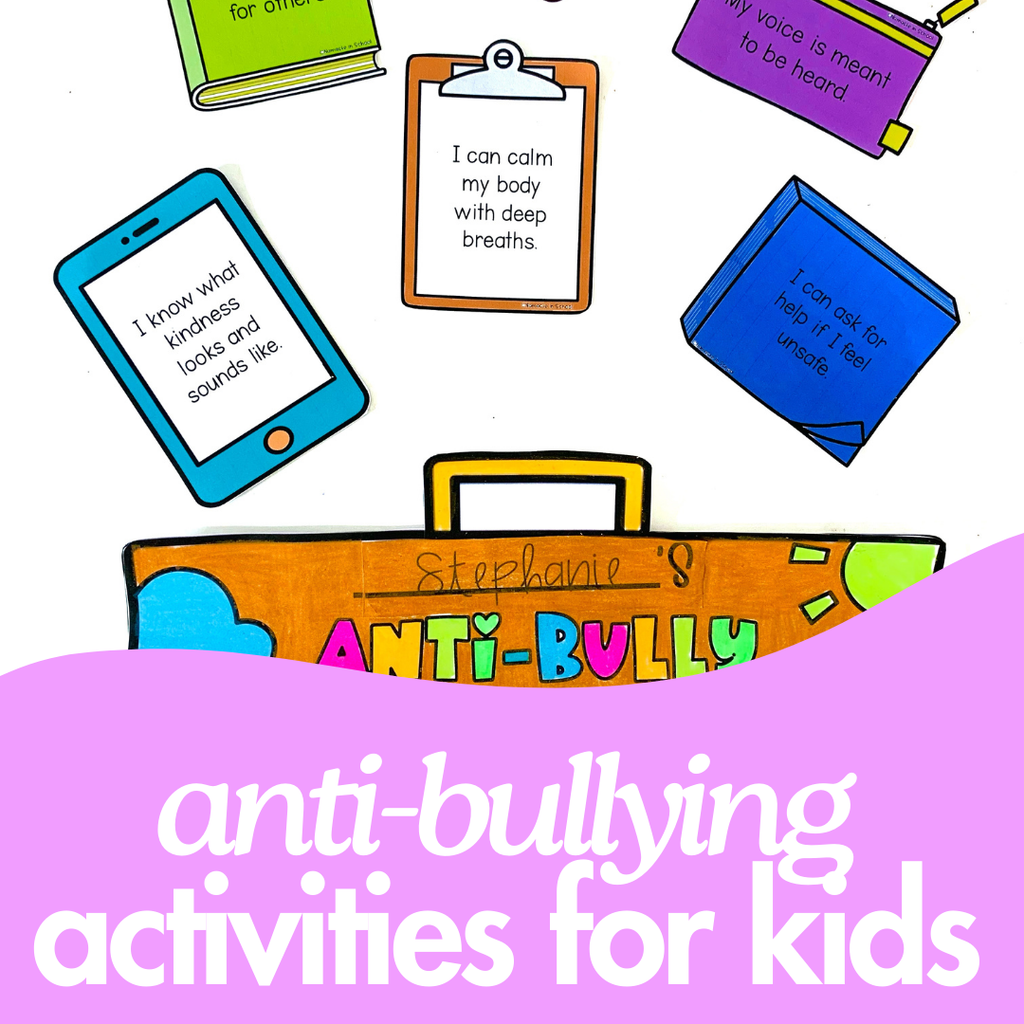 Creative Anti-Bullying Activities, Unity Day and Pink Shirt Ideas for Elementary Students