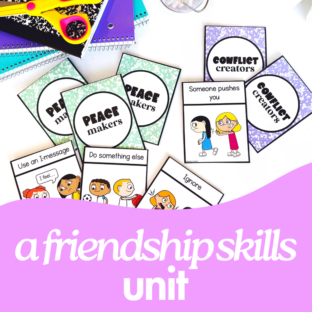 Friendship Skills Lessons and Activities for the Primary Classroom