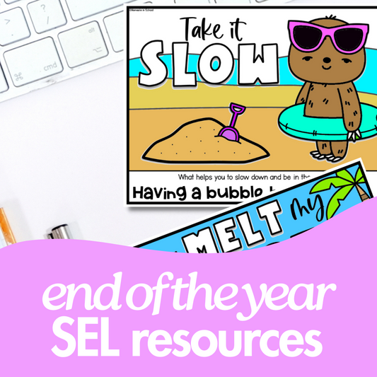 Summer Countdown SEL Activities for Counseling Programs and the Primary Classroom
